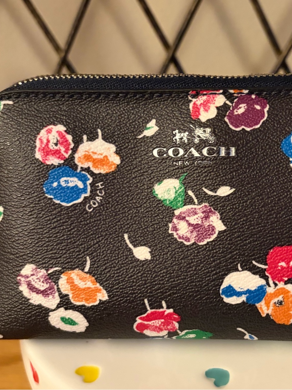 Coach Cosmetic Pouch Euc - Picture 7 of 7